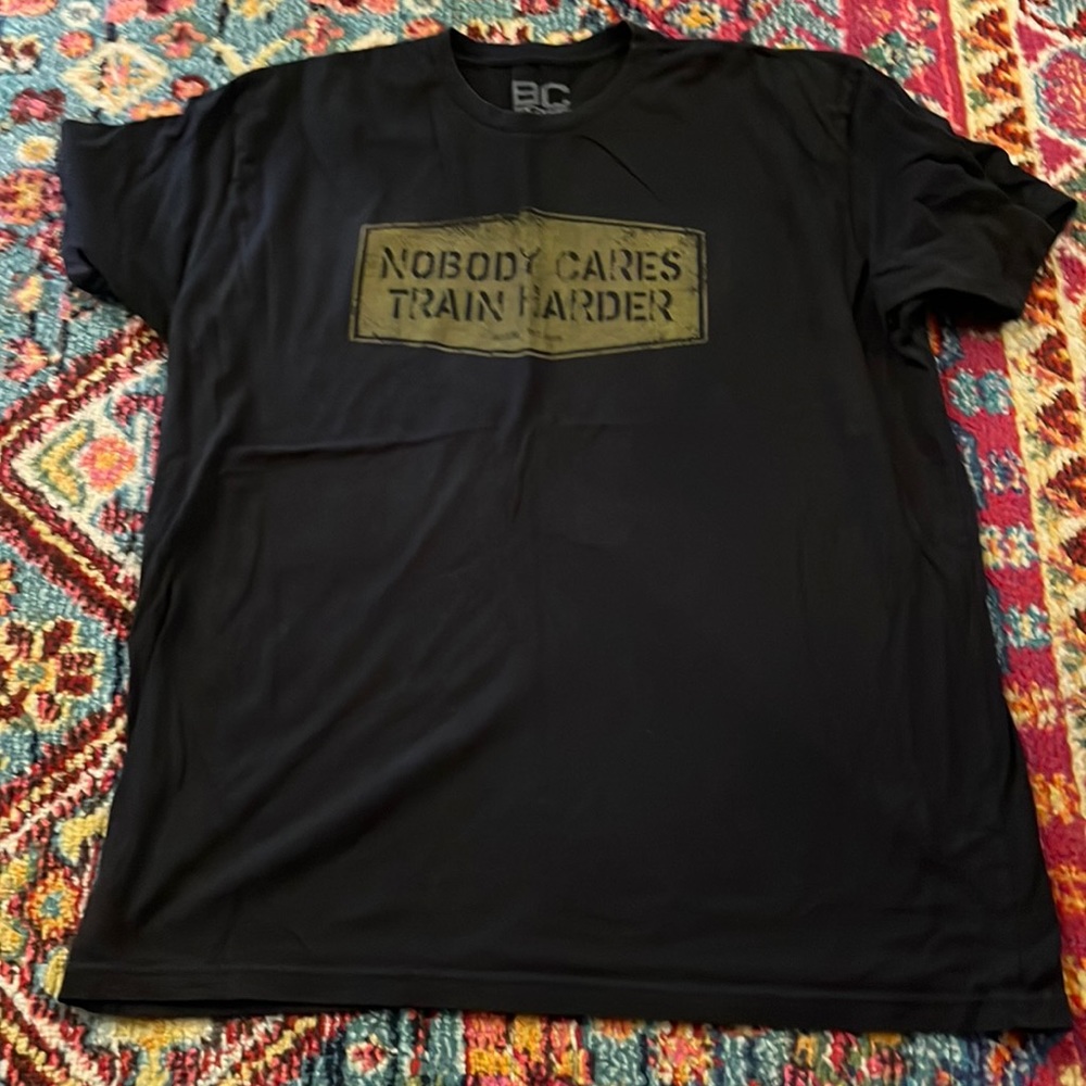 Nobody Cares Train Harder Cam Haynes Shirt